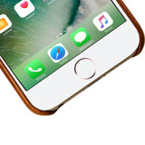 Jisoncase for iPhone 7 Case Genuine Leather Phone Case for iPhone 7 4.7 inch Luxury Back Cover for iPhone 7 Slim Case