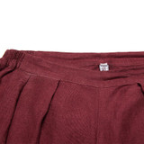 Jiqiuguer original Women Linen Harem Pants Vintage Plus Size Elastic Waist Full Length Loose Summer Pants Lady Trousers G143K001