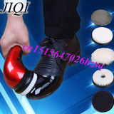 JIQI household electric mini shoes polisher hand-held portable Leather Polishing Equipment automatic clean machine