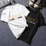 JIANWEILI Summer T shirt women Pink Panther printing loose casual harajuku T-shirt Short Sleeves tshirt Tops Tee plus size shirt