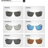 JIANGTUN Hot Sale New Men Cool Alloy Polaroid Sun Glasses Polarized Sunglasses Brand Design Sun Glasses Driving Eyewear