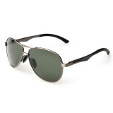 JIANGTUN HD Aluminum Magnesium Polarized Sunglasses Men Driving Classic Brand Designer Pilot Sun Glasses For Mens UV400