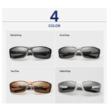 JIANGTUN Aluminum Magnesium Quality Polarized Sunglasses Men Male Driving Sun Glasses Oculos De Sol Masculino