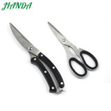 JIANDA Kitchen Scissors Stainless Steel Chicken Cutter Multi-function Poultry Shears Fish Bone Scissors Cookware