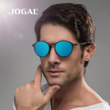 JG6008 Brand Sunglasses Men Restore Ancient Ways of Fashion Sunglasses circular Polarization in 2016 new Outdoor sports Glasse