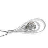 Natural Mystic Fire Rainbow Topaz Pendent Charm Genuine Solid 925 Sterling Silver Fashion Designer For Lover Women Mother 2016