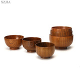 Natural Jujube Wooden Bowl Chinese Soup Rice Noodles Bowls Kids Lunch Box Kitchen Tableware For Baby Feeding Food Containers Natural Jujube Wooden Bowl Chinese Soup Rice Noodles Bowls Kids Lunch Box Kitchen Tableware For Baby Feeding Food Containers