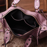 Natural cowhide women handbag genuine leather bags ladies big shoulder handbags fashion women messenger bags casual tote sac