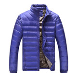 NaranjaSabor 2017 Winter Warm Parkas Men's Coats Ultra Light Thick Mens Jackets Male Overcoat Mens Brand Clothing 4XL