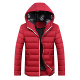 NaranjaSabor 2017 Winter Parkas Men's Coats Warm Thick Hooded Padded Mens Casual Jackets Male Overcoat Mens Brand Clothing 4XL