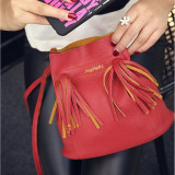 Naivety New Handbag Women Crossbody Shoulder Bag Lady Faux Leather Tassel Tote Purse Satchel S61222 drop shipping