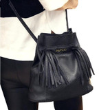 Naivety New Handbag Women Crossbody Shoulder Bag Lady Faux Leather Tassel Tote Purse Satchel S61222 drop shipping