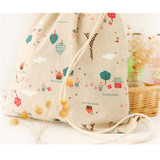 Naivety New Women Backpack Retro Printing Drawstring Bags Fashion Shopping Tote Bag S6095 drop shipping