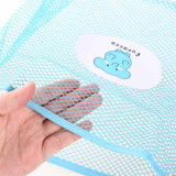 NAI YUE polyester Baby Kids Bath Time Tidy Storage Toy Suction Cup Bag Mesh Bathroom Organiser Net