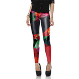 NADANBAO wholelsales New Fashion Women leggings 3D Printed color legins Ray fluorescence leggins pant legging for Woman NADANBAO wholelsales New Fashion Women leggings 3D Printed color legins Ray fluorescence leggins pant legging for Woman