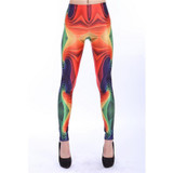 NADANBAO wholelsales New Fashion Women leggings 3D Printed color legins Ray fluorescence leggins pant legging for Woman NADANBAO wholelsales New Fashion Women leggings 3D Printed color legins Ray fluorescence leggins pant legging for Woman