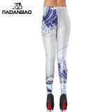 NADANBAO New Brand Slim Legging Sexy Leggins Great 3d Digital Printed Legins Women Leggings Woman Pants