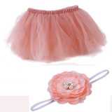 Princess Baby Tutu Skirt Newborn Photography Props Infant Costume Outfit Headband Baby Photography Props Baby Skirt DW986711