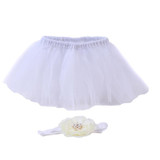Princess Baby Tutu Skirt Newborn Photography Props Infant Costume Outfit Headband Baby Photography Props Baby Skirt DW986711