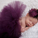 Princess Baby Tutu Skirt Newborn Photography Props Infant Costume Outfit Headband Baby Photography Props Baby Skirt DW986711