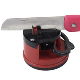 PREUP 2 Colors Knife Sharpener Scissors Grinder Secure Suction Chef Pad Kitchen Sharpening Tool Plastic Sharpener for Knives