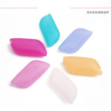 Portable Travel Toothbrush Holder Head Case Cap Eco-Friendly Silicone Cover Toothbrush Holder Caps Bathroom Accessories