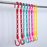 Portable Space Saver cabide Wonder 5-Hole Magic clothes hanger Hook Closet Organizer 1pcs