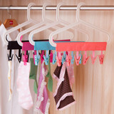 Portable Socks Dry Cloth Pendant Rack Cloth Cutter Business Travel Portable Folding Cloth Hanger Clips hanger hook Cloth Clip