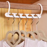 Portable New Arrival 3D Space Saving Space Hanger Cabide Clothes Hanger Hook New Hot