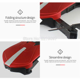 Portable JY018 Foldable Mini Selfie Drone Pocket Folding Quadcopter Altitude Hold Headless WIFI FPV Camera RC Helicopter VS H31