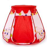 Portable Fencing for Children Baby Playpen Fence Kids Foldable Play Tent Girls Princess Castle Boys Ball Pool Indoor Play House
