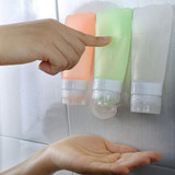 Portable Empty Cosmetics Container Sub Bottle Owl Push Refillable Silicone Bottle Shampoo Shower Outdoor Gel Lotion Sub-bottling