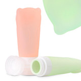 Portable Empty Cosmetics Container Sub Bottle Owl Push Refillable Silicone Bottle Shampoo Shower Outdoor Gel Lotion Sub-bottling