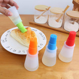 Portable Barbecue Utensil Oil Brush Silicone Liquid Oil Pen Baking Pastry Cake Butter Bread Basting Brush Bakeware Tool DA