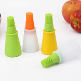 Portable Barbecue Utensil Oil Brush Silicone Liquid Oil Pen Baking Pastry Cake Butter Bread Basting Brush Bakeware Tool DA