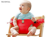 Portable Baby Kids Chair Safety Seat belt multi-purpose Safety Belt Folding Dining Feeding Baby Dining Chair Belt Baby Carrier