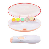Portable Adult Baby Electric Nail Trimmer Safe Manicure Pedicure for Kids Adult Quiet Nail File Babies Nail Care Free Shipping