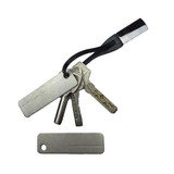 Portable 1pc EDC Pocket Diamond Stone Sharpener Keychain for Knife Fish Hook Finger Nail File Outdoor Camping Sharpeners Tool