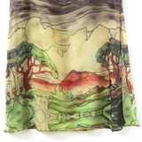 Popular Women Sleeveless Silk Chiffon Long Maxi Dress Summer Beach Sundress Fashion