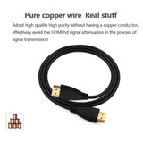 Popular HDMI Cable video cables gold plated Male hdmi splitter 1.4 1080P 3D Cable for HDTV 0.5m 1m 1.5m 2m 3m 5m 10m 12m 15m 20m
