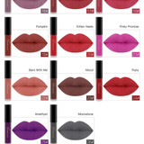 Pop Ultra Matte Liquid Lipstick Matte Liquid Lipgloss  Sexy Waterproof Liquid Lipstick