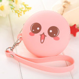 Pop Cute Big Eyes Girls Silicone Small Mini Coin Bag Mini Coin Purse Change Wallet Purse Women Key Wallet coin Wallet Children