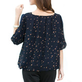 Polka Dot Print Chiffon Blouse Plus Size Casual Shirts Women Clothing Spring Summer Fashion Tops Blusas Camisas Femininas