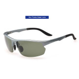 POLARSNOW TR90 Polarized Sunglasses For Men Goggle Driving Sun Glasses Male Eyewear Oculos De Sol Masculino