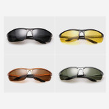 POLARSNOW TR90 Polarized Sunglasses For Men Goggle Driving Sun Glasses Male Eyewear Oculos De Sol Masculino