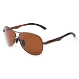POLARSNOW Brand Men Retro Aluminum Sunglasses Polarized Lens Vintage Eyewear Accessories Sun Glasses 2017 Driving Oculos