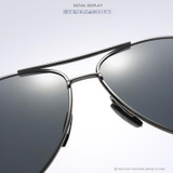 POLARSNOW Brand Men Retro Aluminum Sunglasses Polarized Lens Vintage Eyewear Accessories Sun Glasses 2017 Driving Oculos