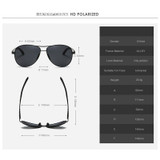 POLARSNOW Brand Men Retro Aluminum Sunglasses Polarized Lens Vintage Eyewear Accessories Sun Glasses 2017 Driving Oculos
