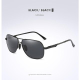 POLARSNOW 2017 Square Sunglasses Metal Frame Men Goggle Polarized Sun Glasses Brand Designer Safe Driving Eyewear Male Oculos