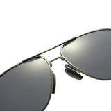 POLARSNOW 2017 Square Sunglasses Metal Frame Men Goggle Polarized Sun Glasses Brand Designer Safe Driving Eyewear Male Oculos